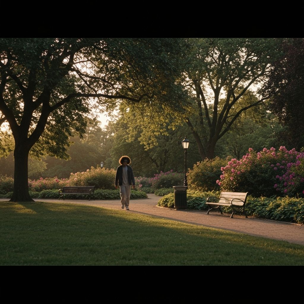 Peaceful activity representing healthy lifestyle